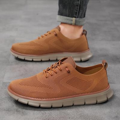 Men Light Lace-up Casual Shoes New Fashion Running Shoes High Quality Men Sneakers Outdoor Casual Shoes Man Breathable Loafers