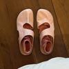French Retro Bag Head Cool Slippers Women's Summer Wear with Skirts Soft and Comfortable Cool Slippers New Single Shoes