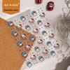 Sky One Piece Kitty Nail Stickers: Cute, Waterproof, Embossed Cartoon Adhesive for Nails