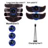 USB Charging 8 Abdominal Muscle Massager for Waist and Abdominal Muscle Training Slimming Massage and Fitness Patches