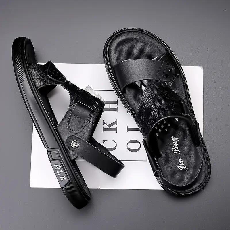 Men's Sandal Height Eva Male Shoe New Design 2024 With Platform Luxury H Big Size Cheap Clearance Korean Style Descount V Sale