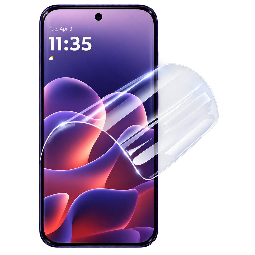 Hydrogel-Folie für Moto Edge 70 Fusion Plus Fusion+ 5G Schutzfolie HD Klar Kratzfest FM0016