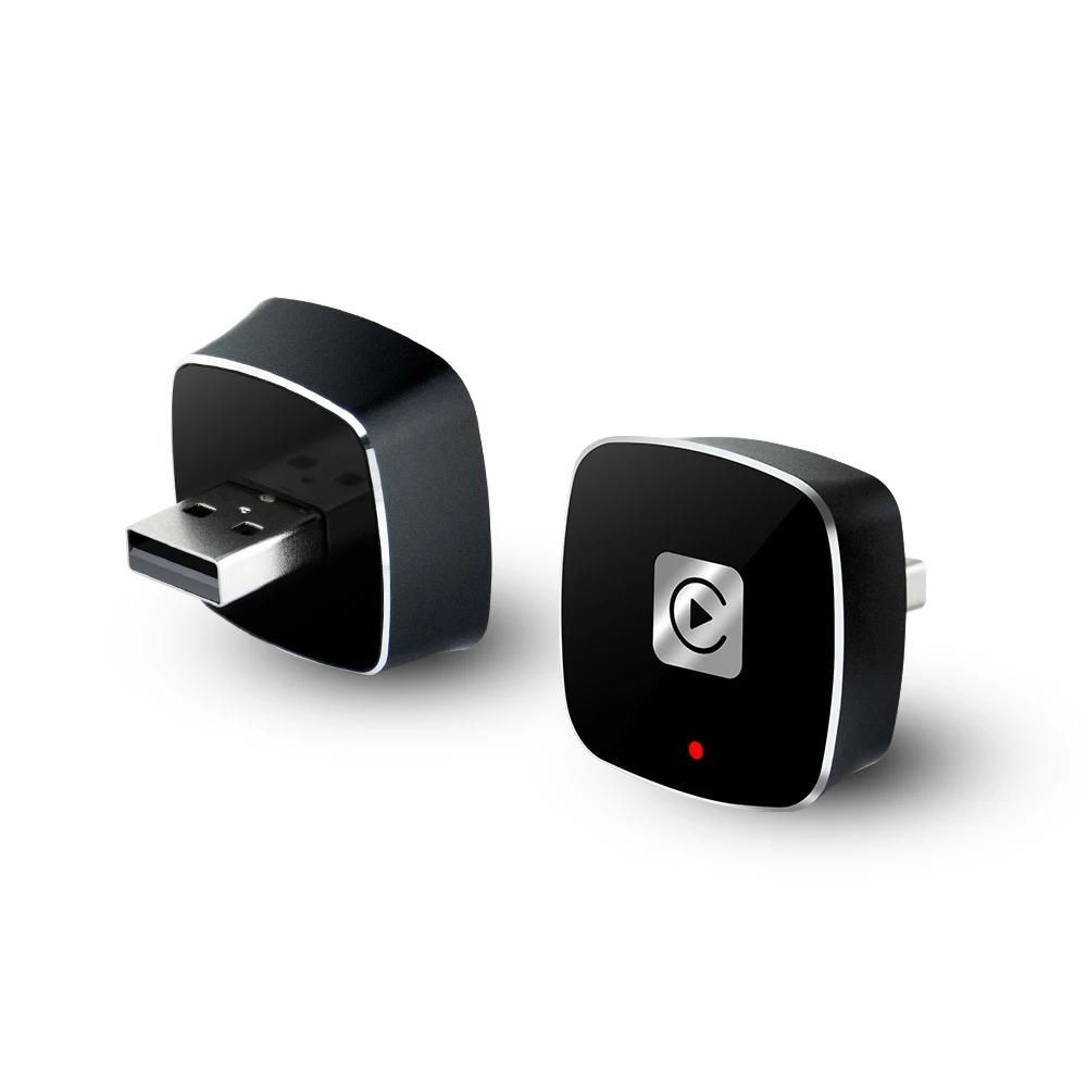 2025 NEW 2in1 Wireless Carplay Adapter Android Auto Smart Mini AI Box WIFI BT Auto Connect with Pilot Lamp Car Accessories