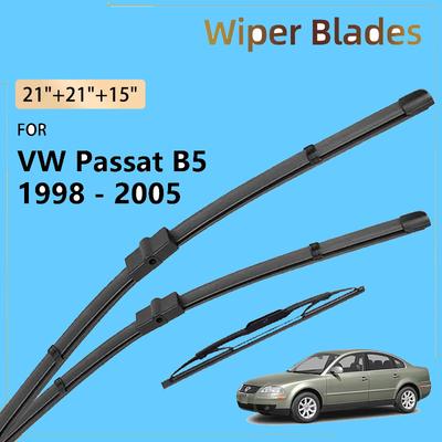 Front Rear Wiper Blades For Volkswagen VW Passat B5 B5.5 Sedan Variant 1998 - 2005 2004 2001 Windshield Windscreen Window Brush