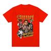 2025 Summer Rapper Anuel AA Retro Graphic T Shirt Real Hasta La Muerte 100% Cotton T-shirt Men's Hip Hop Oversized Tees Men Punk