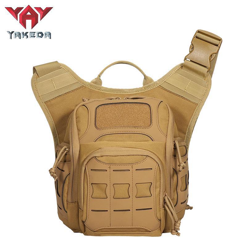 

YAKEDA модернизированная тактическая сумка-седло и пояс для камеры - камуфляжная сумка-мессенджер через плечо 20L or less