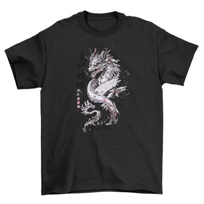 Heaven Dragon Anime - Entfessle deinen inneren Drachen! Lustiges T-Shirt, 100% Baumwolle, Uni