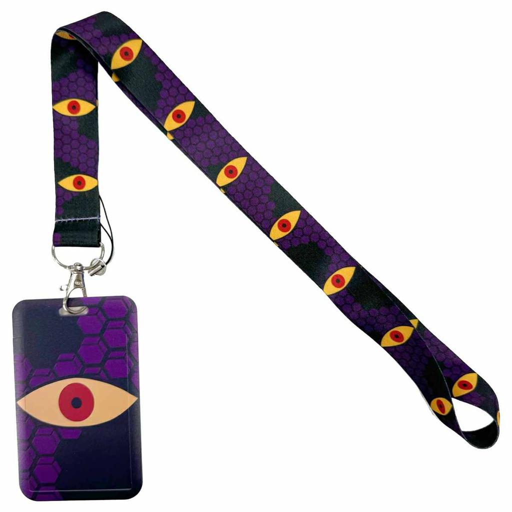 Lanyard Anime Portatessere Portachiavi Lanyard da Collo Per Pass Card Porta Carte di Credito Cinghie Accessori Ciondoli per Cellulare