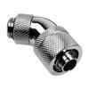 Alphacool 16-10 Compression Fitting 45° Revolvable G1-4 - Chrome