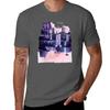 Waterfall Castle Tshirt Basic Crew Neck Short Sleeve Top