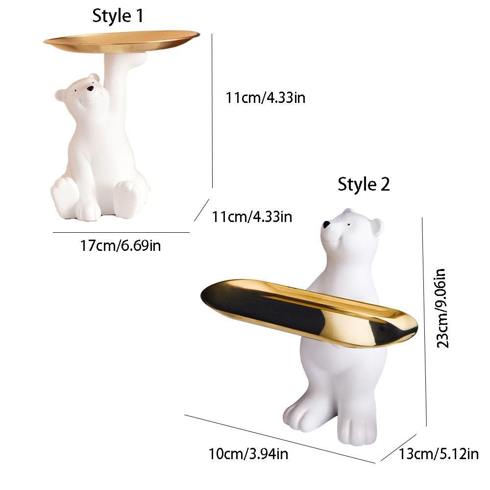 Resin Key Storage Tray Creative Storage Display Plate European Style Storage Rack  Cosmetics