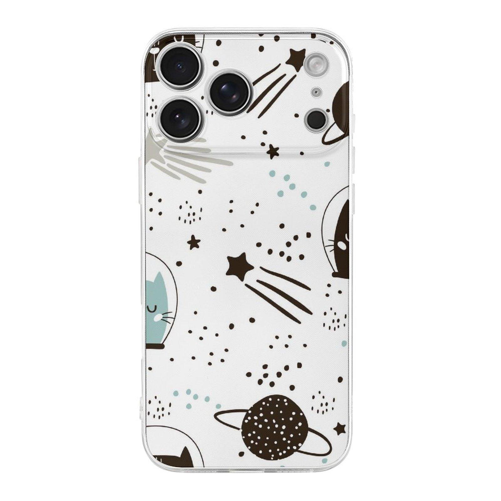 

1 Pack For Iphone 17/17Air/17Pro/17ProMax Slim TPU Protective Case With Anti-Fingerprint Coating, Cushion Corners And Clear Fit IPHONE-17ProMax белый