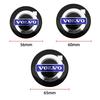 4 stuks 56mm 60mm 65mm Auto Wielnaafdopjes Badge Sticker Stickers Voor Volvo XC90 XC60 C30 T6 S60 C70 XC40 V40 XC70 V70 V60