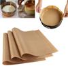 Reusable Baking Mat Round Square Non-stick Heat Resistant Cooking Paper Mats Oven Oil-Proof Paper Baking Accessories and Tools