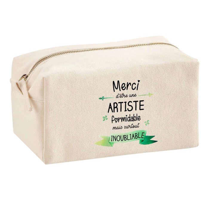 Multifunction Pouch Thank You Unforgettable Artist Woman Gift Colleague Thanks Idea | School Pouch Office Supplies
