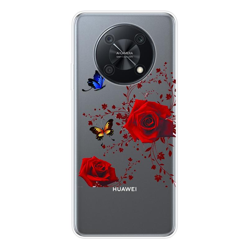 For Huawei nova Y90 Y 90 novaY90 Case Soft Silicone Back Cover Cartoon Phone Case Diversification