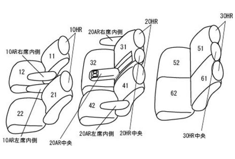 Clazzio Seat Covers for 30 Series Clazzio Prime Tan Beige Alphard/Vellfire AGH30W/AGH35W 2015/2~ 8-seater [18ETC1522T]