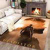Gladiator Epic Journey Rug for Living Rooms, Bedrooms, Home Décor, and As Gifts.
