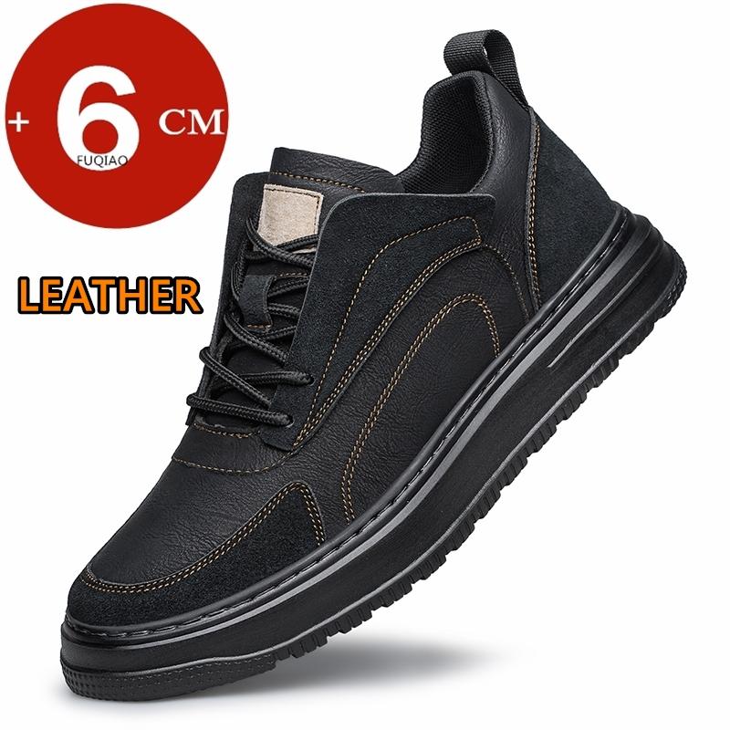Fashion Big Size Men Elevator Shoes Breathable Casual Hidden Heels 6cm Height Increasing Sports Heighten Increase Sneaker Tenis for Man