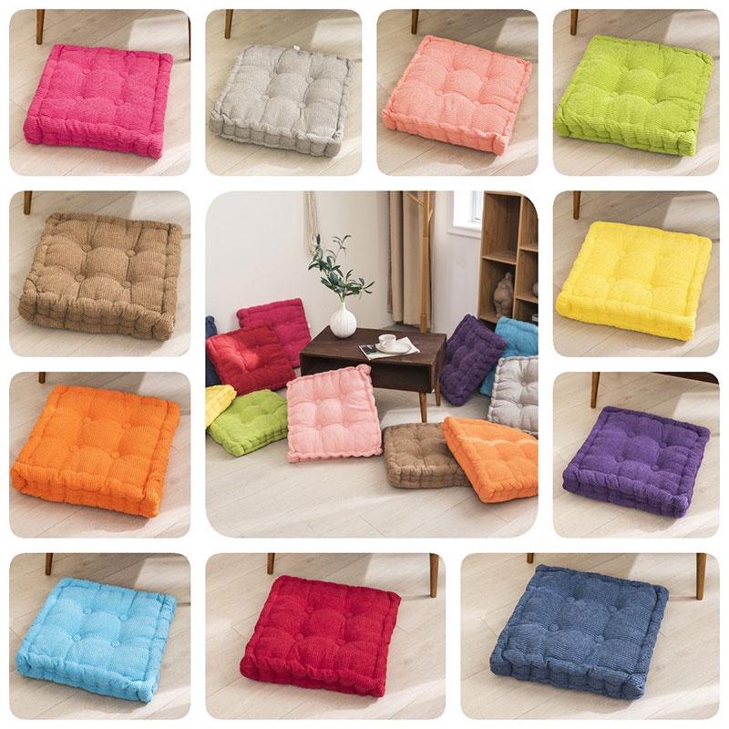Sofa Seat Nonpilling Cushion Soft Seating Washer Square Nonfading Polyester