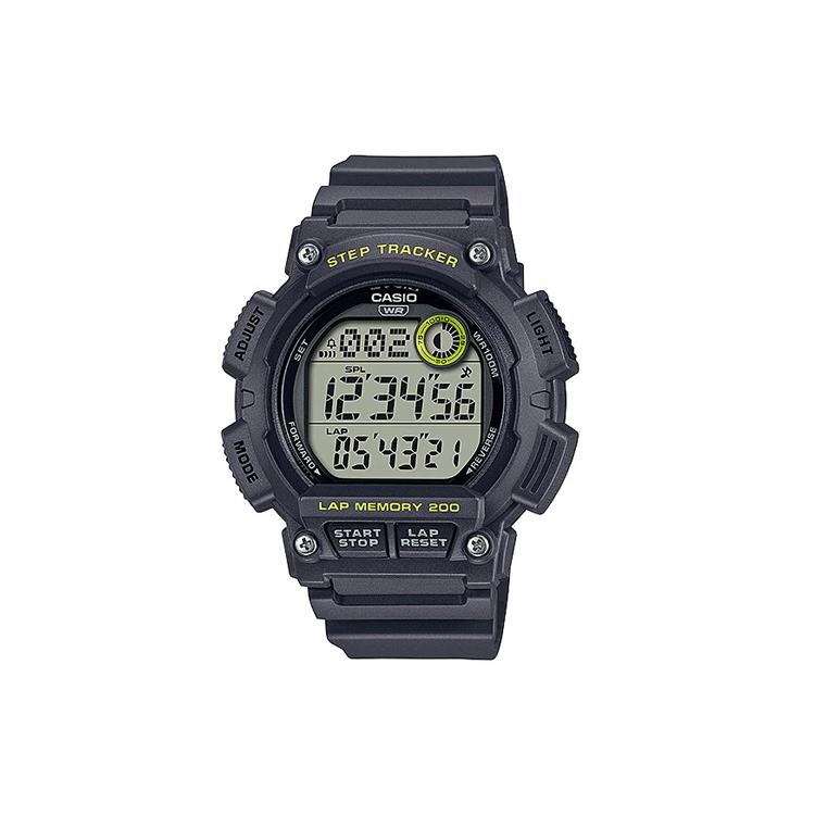 CASIO Men DIGITAL Series Gray Watch WS-2100H-8AV WS-2100H-8AV Black Strap