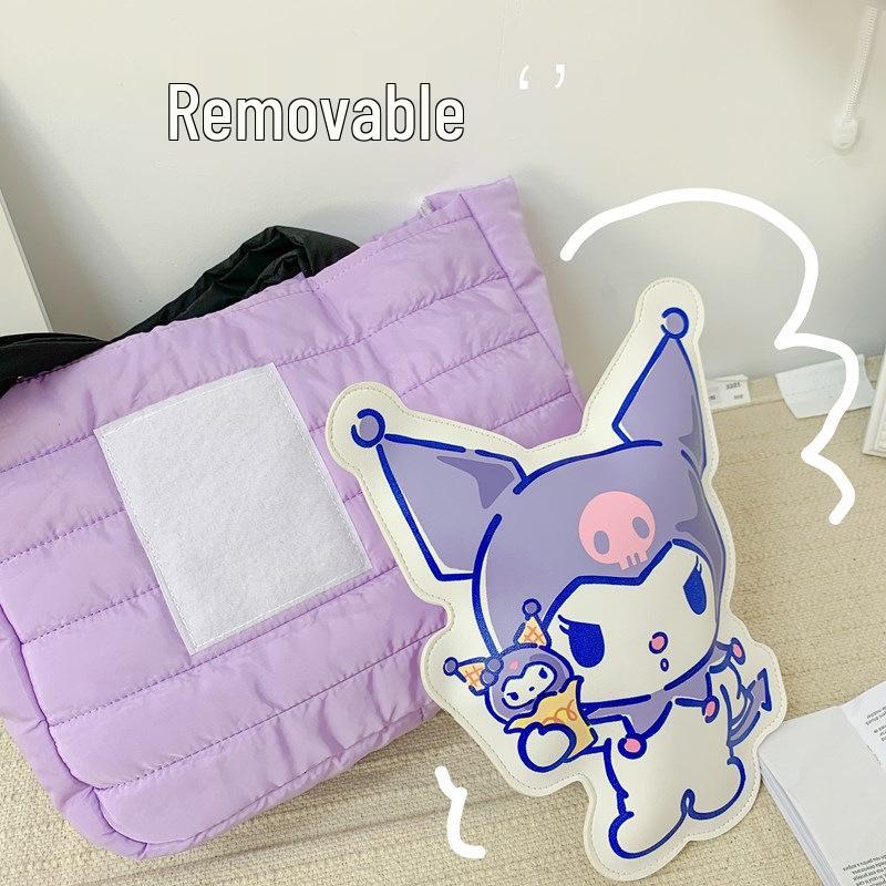 2025 Cute Cartoon Tote Bag - Girlish Large Capacity Shoulder Handbag for Women