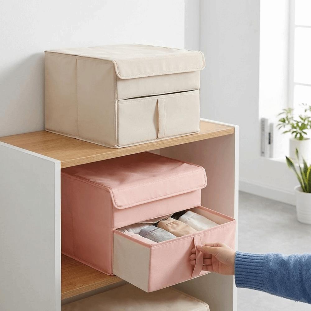 Drawer Type Underwear Storage Box Large Capacity Wardrobe Storage Box Blanket