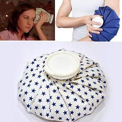 LUMONY Water Bag Heat Cold Pack Sports Injury Neck Knee for Pain Relief (Multi-Color-9 Inch)