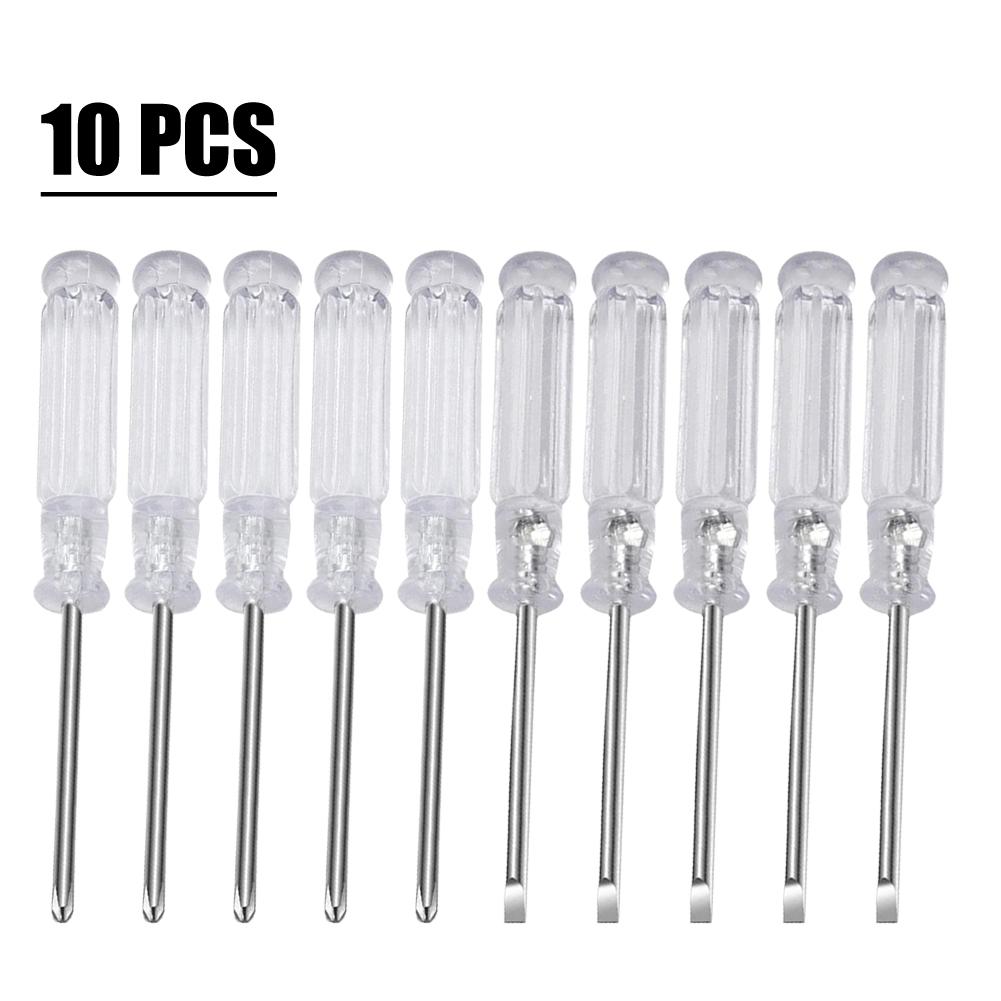 10Pcs Screwdrivers 3.74Inch 45 Steel Repair Hand Tool
