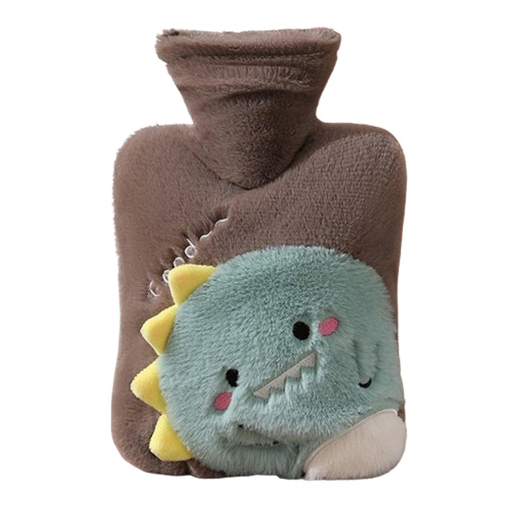 250ml Hot Water Bottle Cute Hot Water Bag Winter Hand Feet Warmer Hot-water Bag for Menstrual Cramps Neck and Shoulder Relief