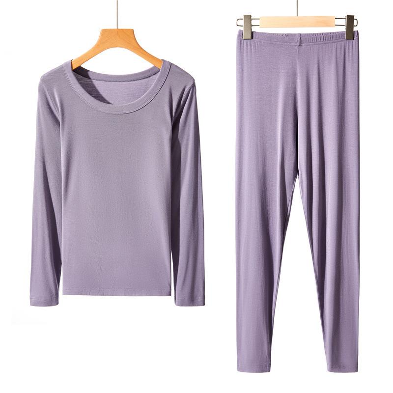 Ropa interior térmica de otoño e invierno Trajes para mujer Body para mujer Tops de invierno ajustados Camisas base Ropa fina para mujer