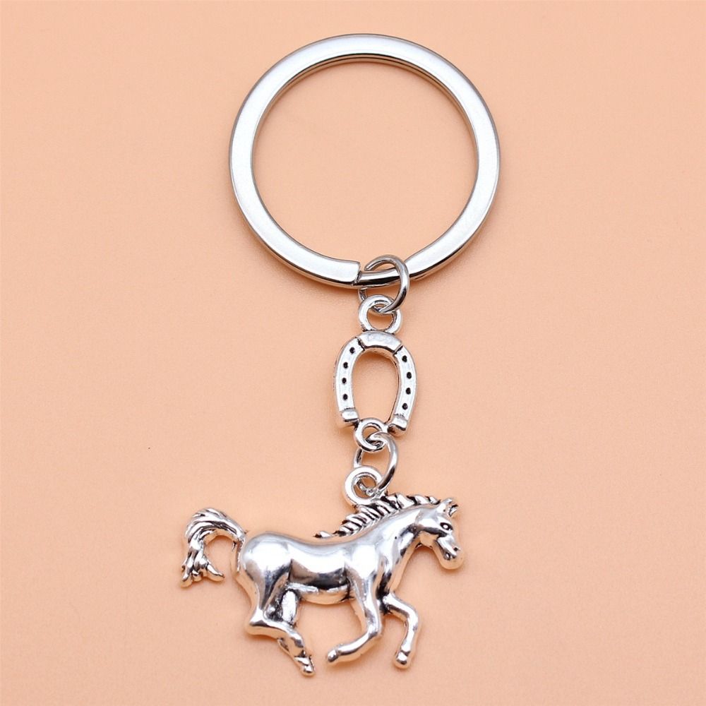 Vintage Stil Western Cowboy Schlüsselanhänger Kreatives Design Pferde Anhänger Schlüsselring Geldbörsen Zubehör