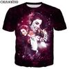 Populaire Zanger Michael Jackson T-shirt Mannen/vrouwen 3D Print T-shirts Harajuku Stijl Hoodies/ Sweatshirts/vest Zomer Tops