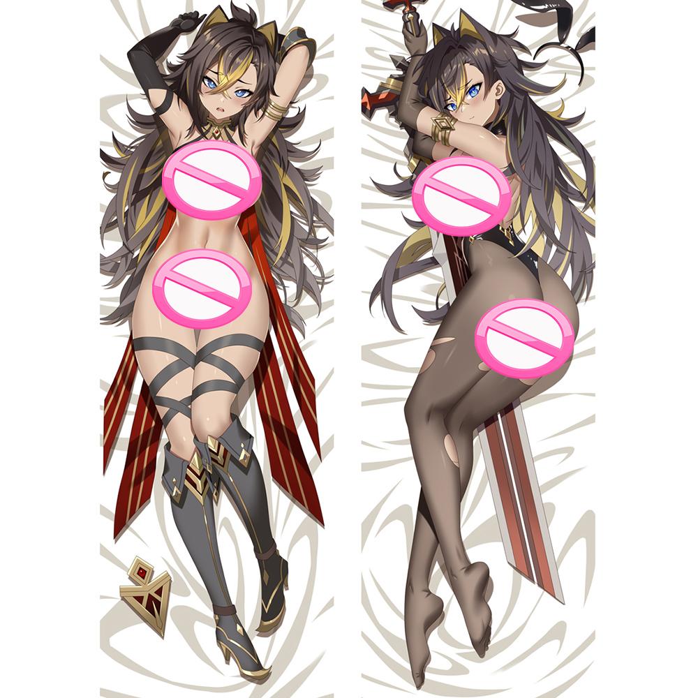 Anime Spiel Genshin Auswirkungen Dehya Cosplay doppelseitige Kissen Fall Dakimakura Spiel Umarmt Körper Otaku Kissen Abdeckung Geschenk