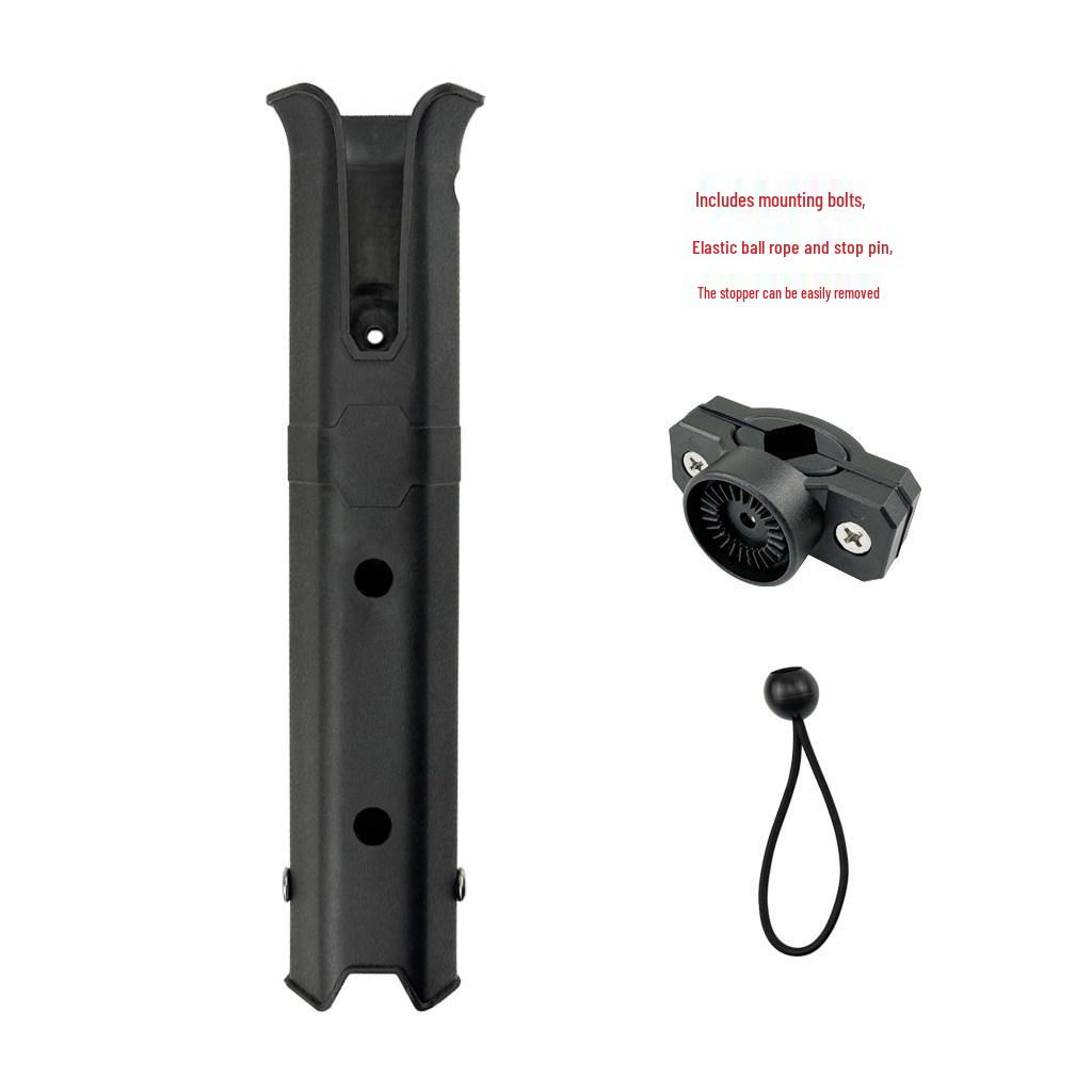 Hole-Free Marine Single Fishing Rod Holder Tube for Motorcycle, Boat, Yacht, & Fishing Box