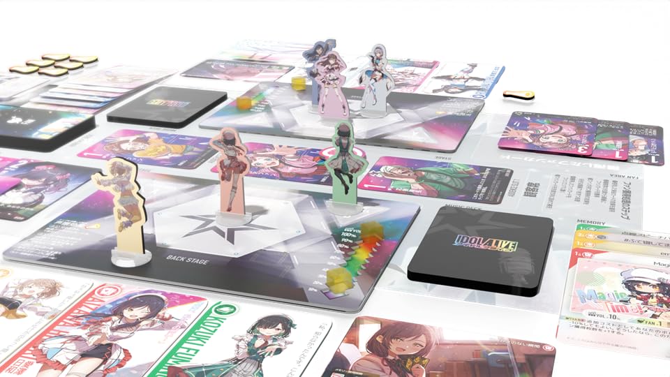 SUSABI GAMES Idol Alive for Ages 10 and Board Game (for 2-4 Players, 15-30 Minutes, Up)