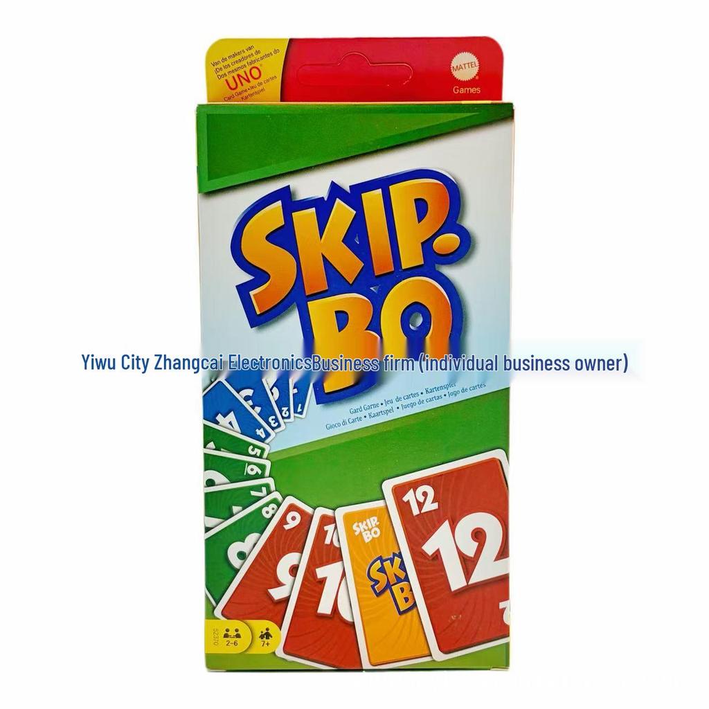 Skip-Bo Party Poker Cards Game