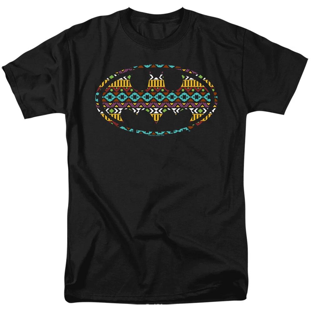 Batman  Aztec Fill Bat Logo  T-Shirt - Regular or Sleeveless - to 6X 4XL