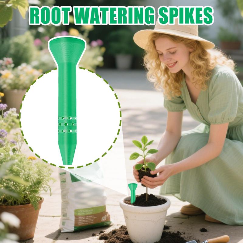 מוטות השקיה משפך השקיה לשורשים מוט השקיה משקה צמחים משקה שורשים התקן להחדרה לגינה ירקות צמחים פרחים