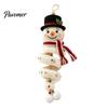 Decorazioni Stagionali Invernali Fai da Te Kit Uncinetto Pupazzo di Neve Appendiporta, Kit Artigianale Festivo Fatto a Mano per Principianti Set Parete di Natale, Finestra, Festa di Capodanno