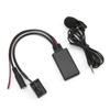 Bluetooth 5.0 AUX Cable Adapter with Microphone Replacement for Z4 E85 X3 E83 E39 E60 E61 E63 E64