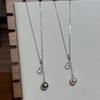 Light Luxury High-End Zircon Gourd Pearl Pendant Necklace Female Elegant Personality Fashion Versatile Neck Chain Sweater Chain