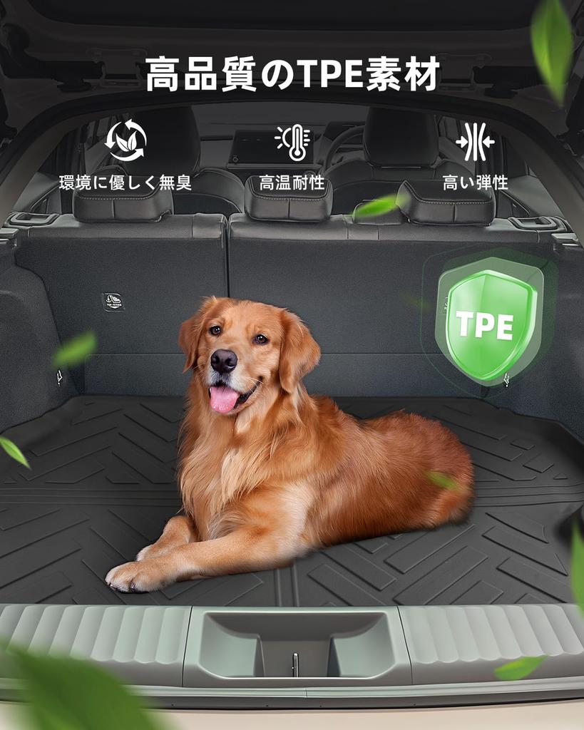 LANGBEAN Toyota Prius 60 Series Luggage Prius 60 Series Exclusive 3D Waterproof TPE Easy Prius 60 Series Interior Custom Parts Mat, Non-Slip Mat,