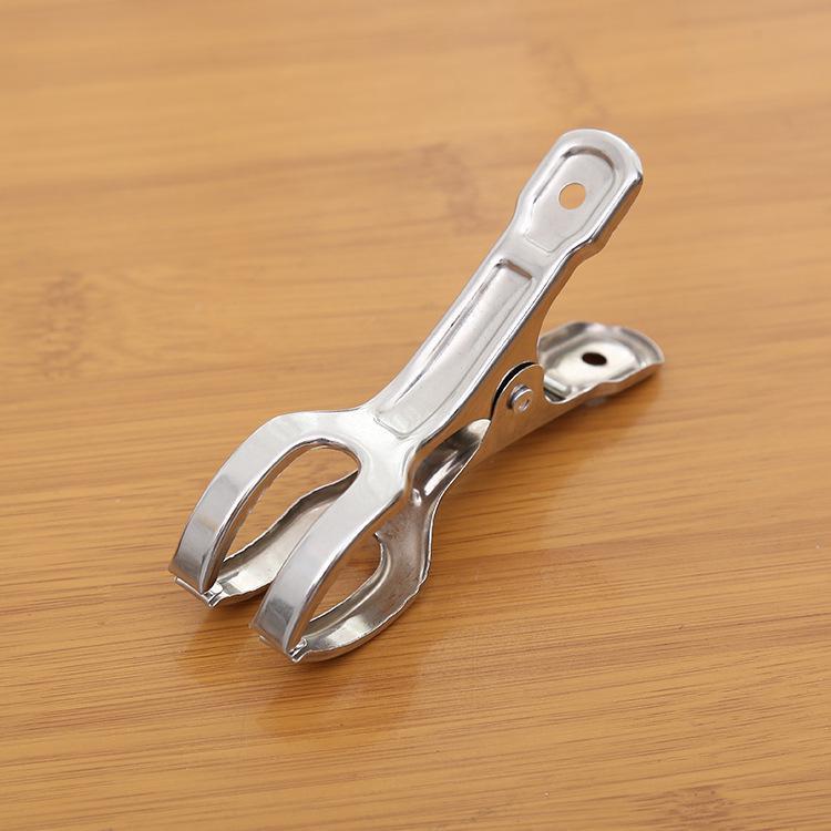 6Pcs Clothes Clips Stainless Steel Opening Clip Hanger Retainer Beach Towel Clips Keep Your Towel Clothes From Blowing Away Windproof Clip