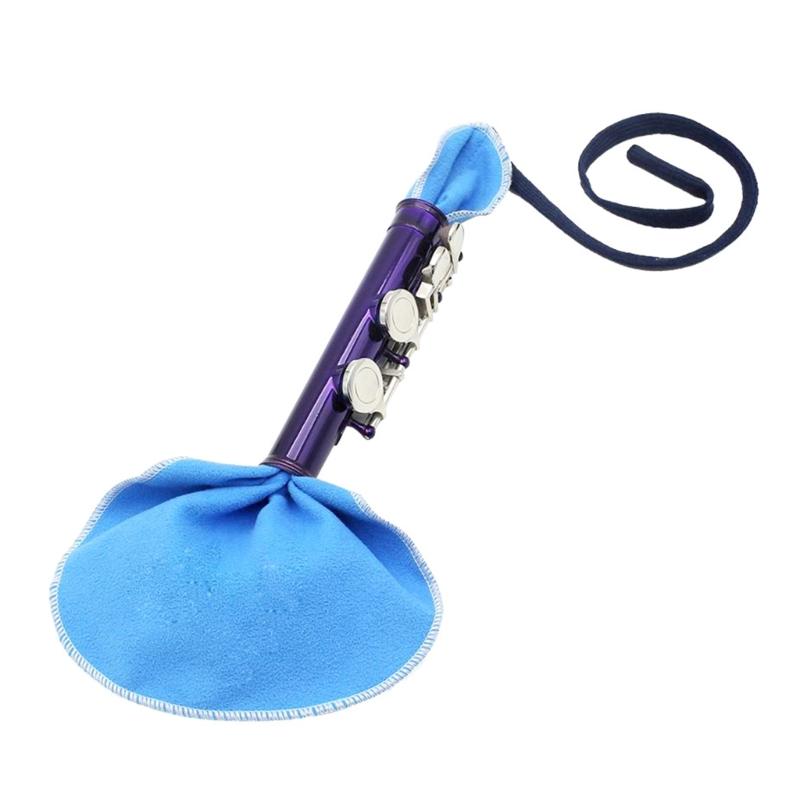 Saxophone Cleaning Cloth for Music Lovers Wind Instrument Maintenance Care Tool