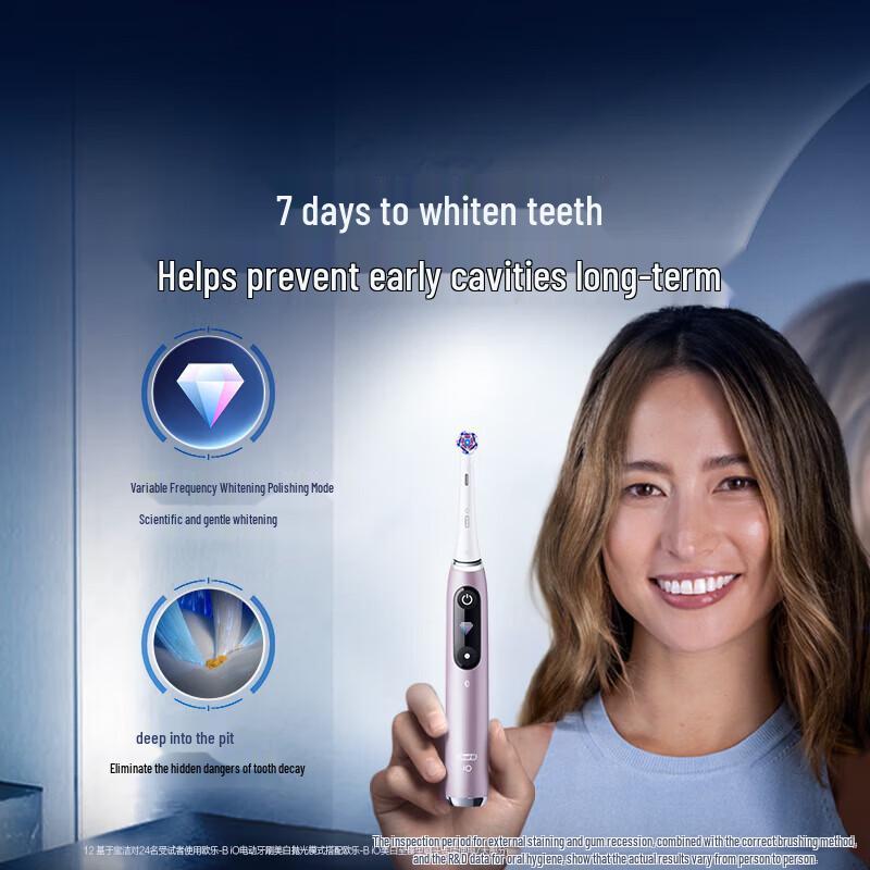 Oral-B iO9 Series Smart Electric Toothbrush - Pink Gift Set CN plug (adapter included)