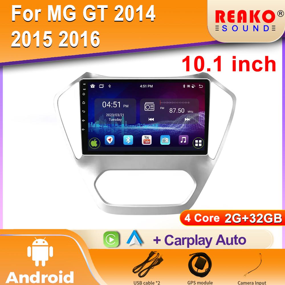 Android Car Radio For MG GT 2014 2015 2016 Video Multimedia Bluetooth Player Navigation 4G GPS Carplay Stereo 10 Inch