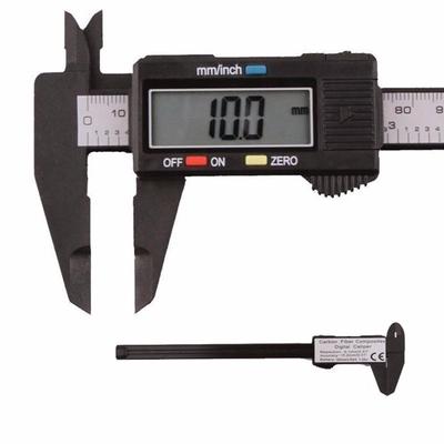 Digital Caliper 0-100mm//0.2mm Carbon Fiber Composites MM /& Inch Caliper