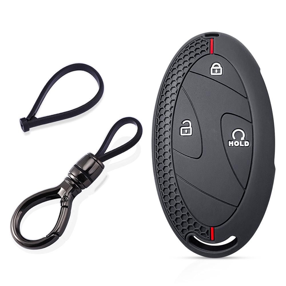 For Hyundai Kona Ioniq Santa Fe MX5 Tucson 2025 StubHub 2024 Silicone Car Remote Key Case Cap Cover Shell Keychian Fob Holder
