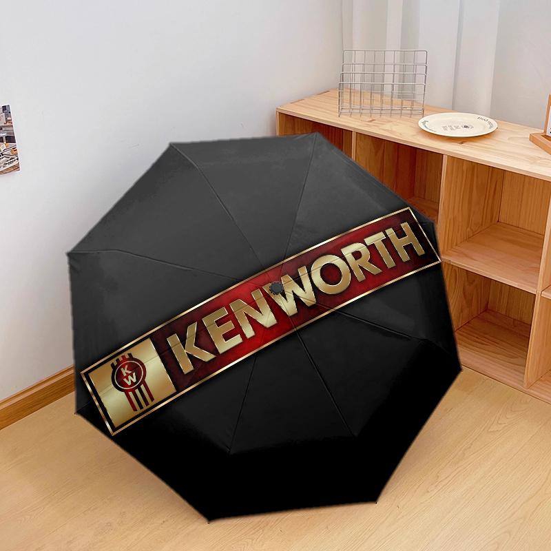 Kenworth , automatic folding umbrella, portable and foldable design, 8 ribs, a Christmas or birthday gift.